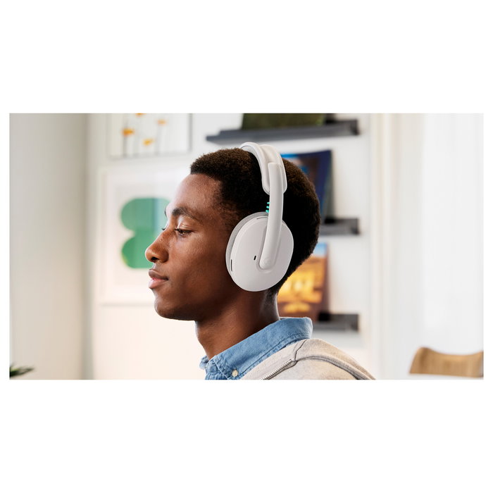 Logitech G G325 Lightspeed Auriculares Gaming Inalámbricos Blanco - Diadema, Bluetooth 5.2, 24h Batería, PC, PS5, Xbox, Switch