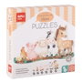 Apli Mi Primer Puzzle Progresivo Animales de la Granja con 6 Fichas