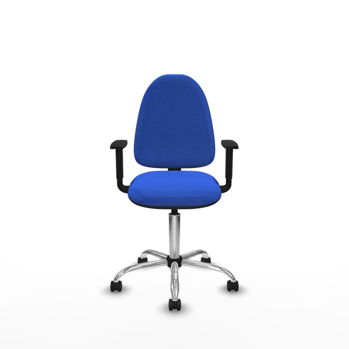 PIQUERAS Y CRESPO Silla de oficina Aýna Azul con mecanismo de doble maneta PIQUERAS Y CRESPO Silla de oficina Aýna Azul con mecanismo de doble maneta