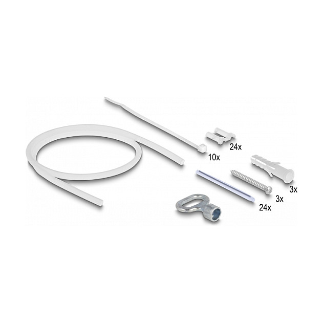 DeLOCK Caja de distribución de fibra óptica 24 puertos gris IP65 DeLOCK Caja de distribución de fibra óptica 24 puertos gris IP65