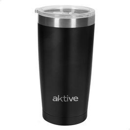 AKTIVE Vaso Térmico de Acero Inoxidable