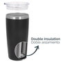 AKTIVE Vaso Térmico de Acero Inoxidable