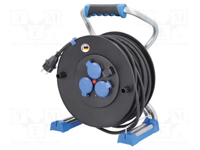 AS SCHWABE Prolongador de alimentación H07RN-F 3G1,5mm2 50m negro AS SCHWABE Prolongador de alimentación H07RN-F 3G1,5mm2 50m negro