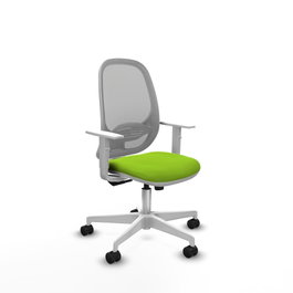 PIQUERAS Y CRESPO Silla de oficina Cilanco Pistacho y Gris