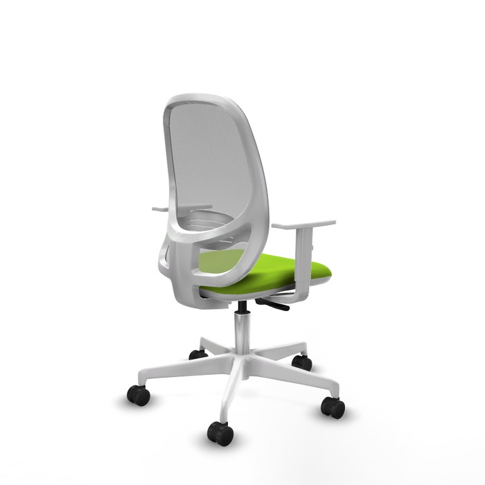 PIQUERAS Y CRESPO Silla de oficina Cilanco Pistacho y Gris