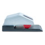 MAUL 6241094 Clip de rollo autoadhesivo de 3.3 cm, montaje en pared, plata