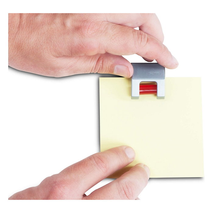 MAUL 6241094 Clip de rollo autoadhesivo de 3.3 cm, montaje en pared, plata MAUL 6241094 Clip de rollo autoadhesivo de 3.3 cm, montaje en pared, plata