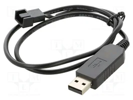 Akasa Cable de alimentación para ventiladores 0,6m