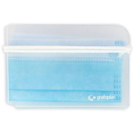 Estuche Porta Mascarilla Grafoplas Pp Natural