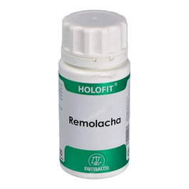 Equisalud Holofit Remolacha 50 Cápsulas - Complemento Alimenticio Antioxidante con Hierro y Ácido Fólico, Apto para Vegetarianos y Diabéticos