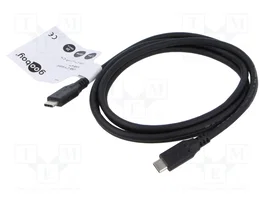 GOOBAY Cable USB 4.0 USB-C a USB-C 1,5m Negro