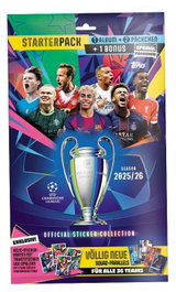Liga de Campeones de la UEFA 2025/26 Sticker Collection Starter Pack