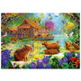 Educa Puzzle 500 Piezas Pueblo De Capybara 20547 - Puzzle para Adultos +12 Años