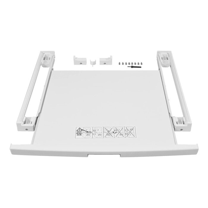 Bosch WTZ11400 Kit Apilable con Bandeja Deslizante 60 cm Blanco