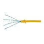 LogiLink CQ9037S Patchkabel CAT6A SlimLine Amarillo 1,0m