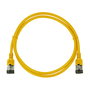 LogiLink CQ9037S Patchkabel CAT6A SlimLine Amarillo 1,0m