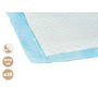 Empapador Mascow Azul Blanco Papel Polietileno 40 x 60 cm 19 x 28 x 6 cm 19 x 7 x 27,5 cm (10 Unidades)