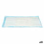 Empapador Mascow Azul Blanco Papel Polietileno 40 x 60 cm 19 x 28 x 6 cm 19 x 7 x 27,5 cm (10 Unidades)