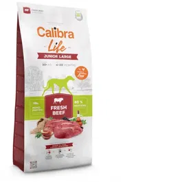 Calibra Dog Life Junior Large Ternera Pienso para Cachorros de Raza Grande 12 kg