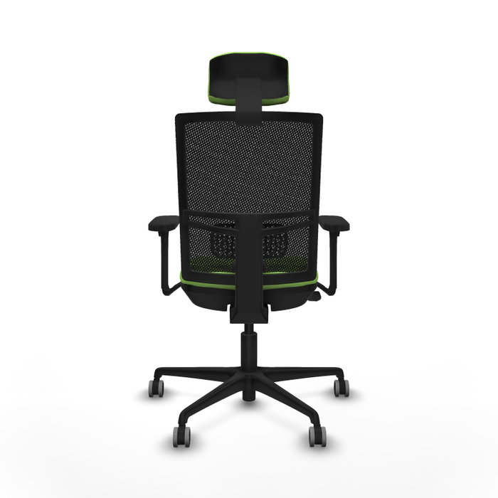 PIQUERAS Y CRESPO Silla de oficina Yunquera con mecanismo Sincro/Traslack color Pistacho y Negro PIQUERAS Y CRESPO Silla de oficina Yunquera con mecanismo Sincro/Traslack color Pistacho y Negro