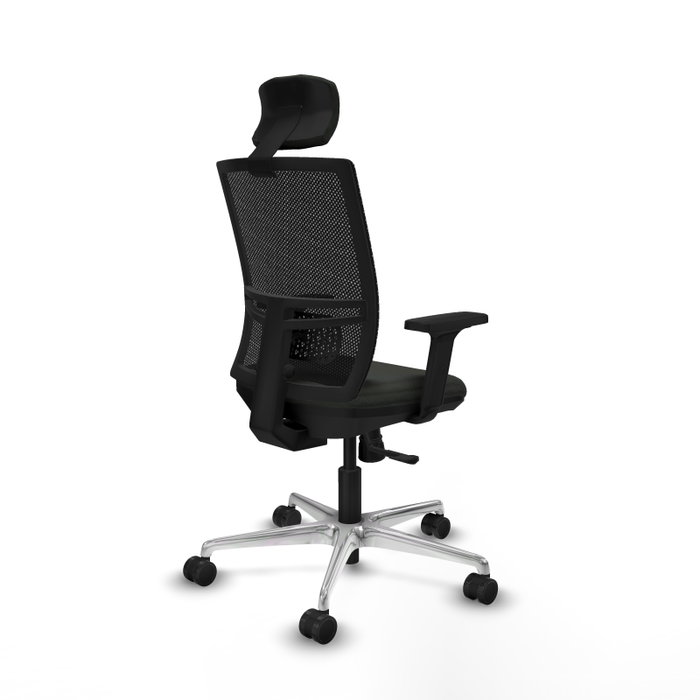 PIQUERAS Y CRESPO Silla de oficina Yunquera con mecanismo Sincro Negro PIQUERAS Y CRESPO Silla de oficina Yunquera con mecanismo Sincro Negro