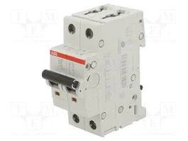 ABB S200 Interruptor magnetotérmico 2 polos 4A 6kA