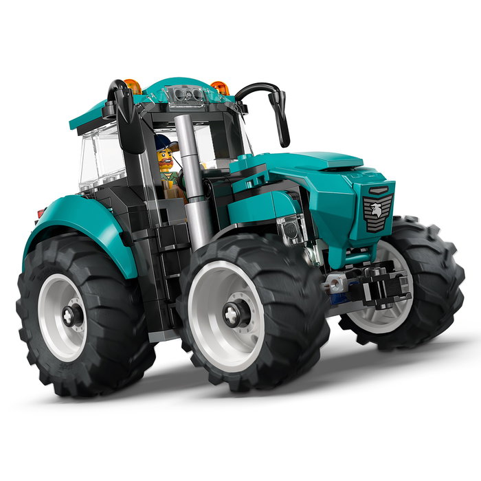 LEGO City Tractor 60498 - Set de construcción de 204 piezas