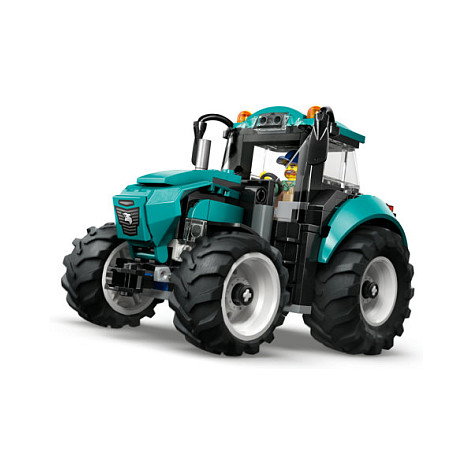 LEGO City Tractor 60498 - Set de construcción de 204 piezas