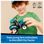 LEGO City Tractor 60498 - Set de construcción de 204 piezas