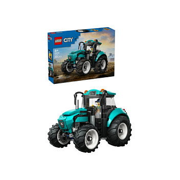 LEGO City Tractor 60498 - Set de construcción de 204 piezas