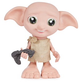 SPIN MASTER Wizarding World Harry Potter Dobby Interaktiver Dobby Hauself Figura Interactiva Sonora Multicolor 35 Melodias y Voz
