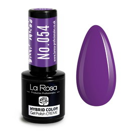 La Rosa Esmalte Semipermanente UV/LED Creme Nº 054 Violeta