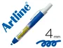 Artline EK-63 Rotulador fluorescente punta biselada azul 1-4 mm