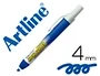 Artline EK-63 Rotulador fluorescente punta biselada azul 1-4 mm