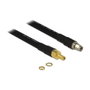 DeLOCK Cable Adaptador RP-SMA Macho a Hembra 0.4m - Baja Pérdida CFD400
