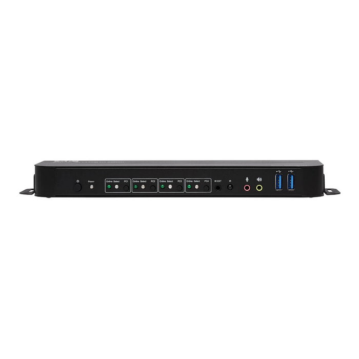 Eaton Tripp Lite 4-Port DisplayPort/USB KVM Switch 4K 60 Hz HDR HDCP 2.2 IR DP 1.4 USB Sharing