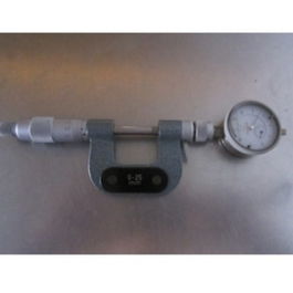 Ezquerra Micrometro Ext.C/Reloj Comparador 0-25Mm