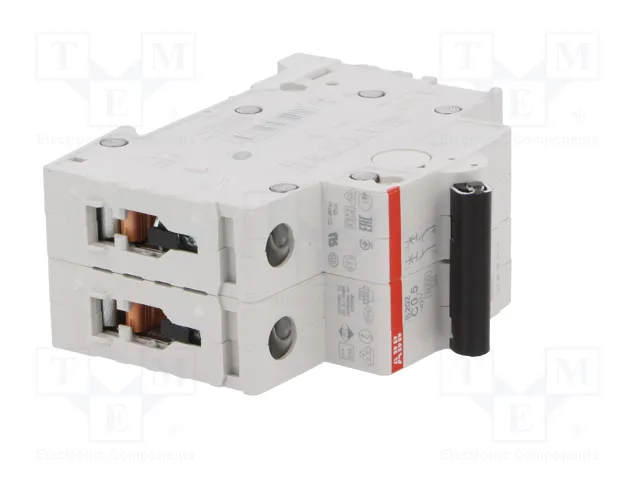 ABB S200-C0.5 Interruptor magnetotérmico de 2 polos, 0,5A
