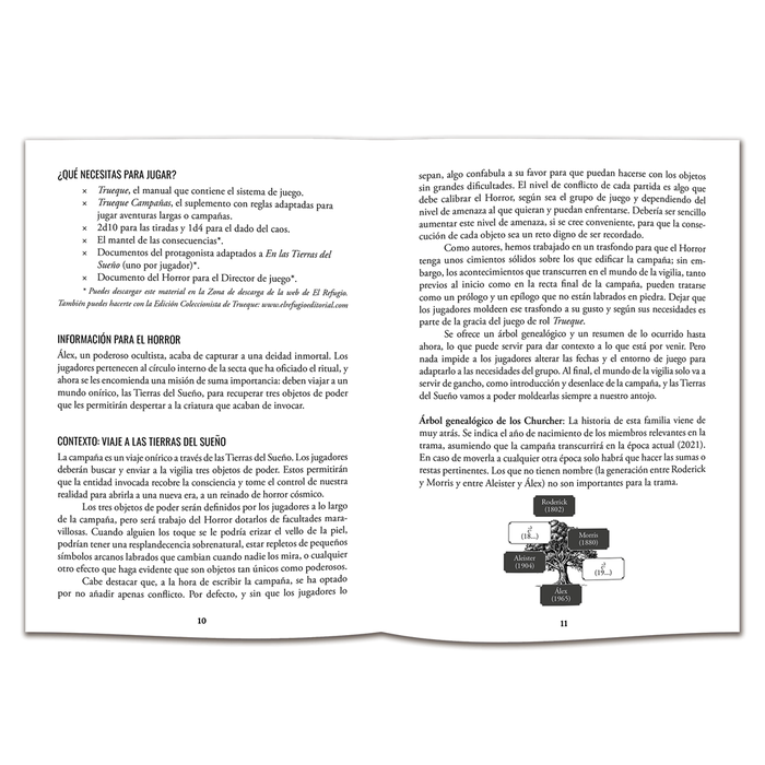 El Refugio de Ryhope En las Tierras del Sueño Juego de Rol