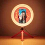 Paladone Aro de Luz LED Barbie con Trípode y Soporte para Smartphone, 25,9 cm