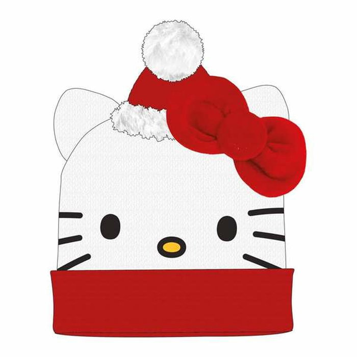 Cerdá Gorro Punto Christmas Hello Kitty Blanco Cerdá Gorro Punto Christmas Hello Kitty Blanco