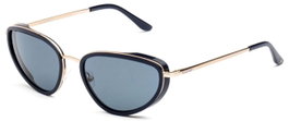 Vuarnet VL220300040622 Gafas de sol para mujer con cristal azul y montura dorada