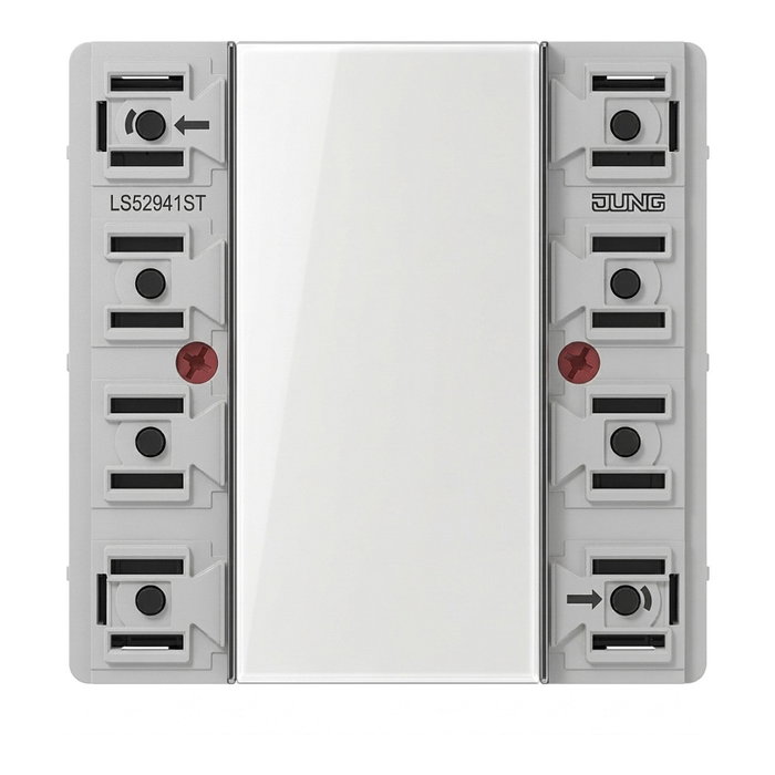 Jung LS 52941 ST KNX Módulo Sensor de Pulsación Universal 4 Canales Serie LS Jung LS 52941 ST KNX Módulo Sensor de Pulsación Universal 4 Canales Serie LS