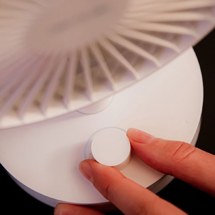 Mini Ventilador Portátil Cecotec EnergySilence 2000 6 W Blanco