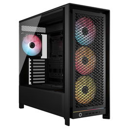 Corsair 5000D RS ARGB Schwarz Midi Tower ATX Gaming Gehäuse Negro para Juego