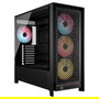 Corsair 5000D RS ARGB Schwarz Midi Tower ATX Gaming Gehäuse Negro para Juego