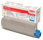OKI Cartucho de Tóner Cian para C5550/C5800/C5900