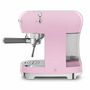 Smeg ECF02PKEU Cafetera 50's Style Rosa