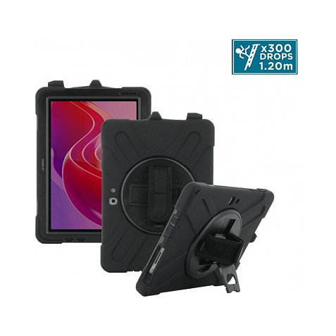 Mobilis All in Case para Lenovo Tab K11 2nd gen, Tab M11 y Tab K11 con correa de hombro
