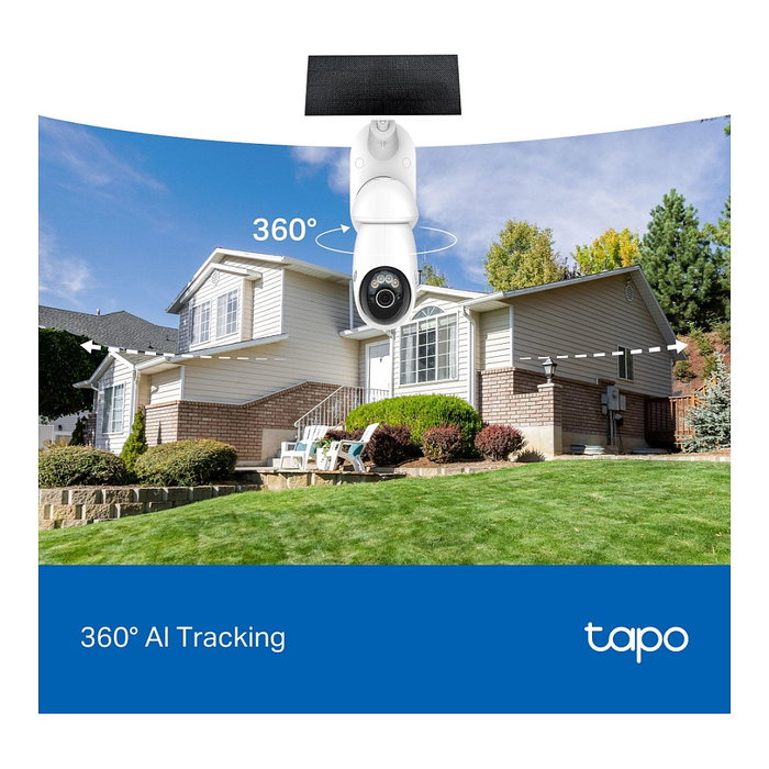 TP-Link Tapo C660 KIT Cámara de Seguridad 4K 8MP con Panel Solar